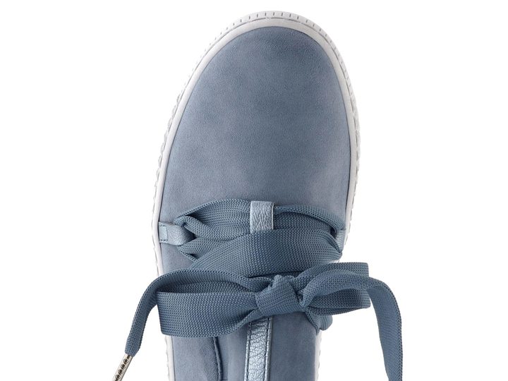 Gabor semišové prozouvací polobotky světle modré 83.333.10