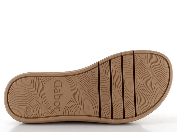 Gabor krémové šľapky na platforme 63.755.22