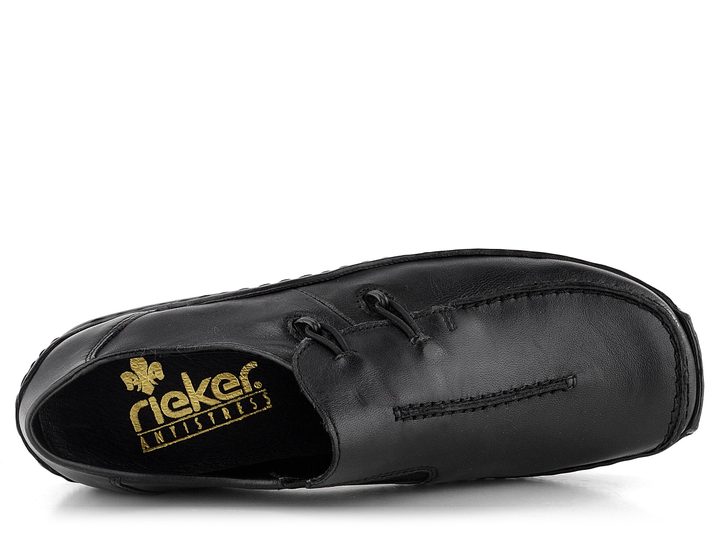 Rieker nazúvacie poltopánky čierne L1751-00