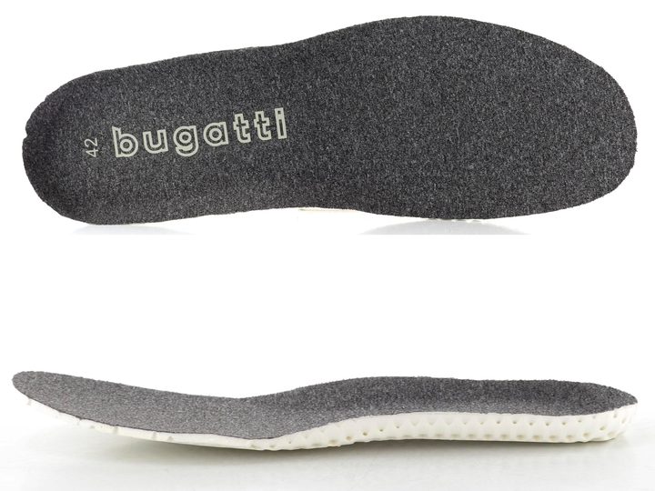 Bugatti béžové kombinované polobotky 321-48010-5000