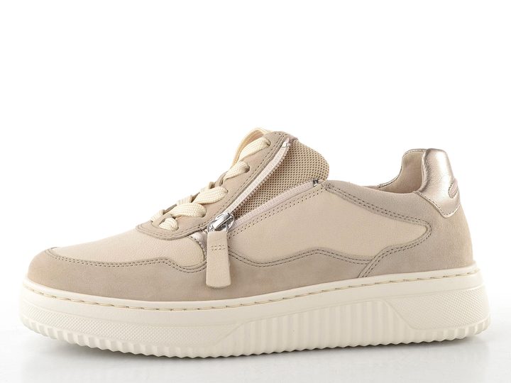 Gabor extra široké tenisky na platformě panna/oak/bloom 86.408.20