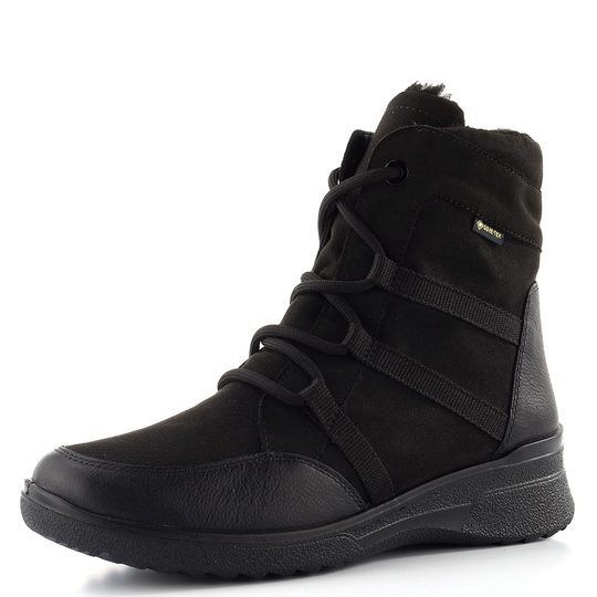 Ara široký textilní kotník s Gore-Tex München schwarz 12-58504-21