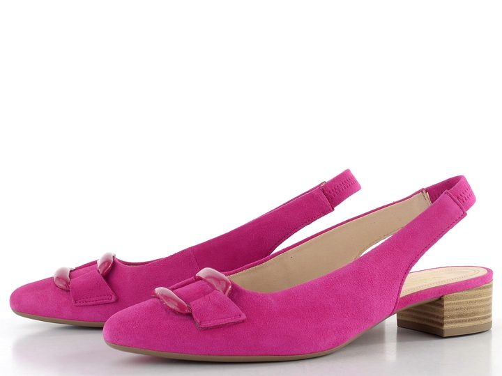 Gabor lodičky s volnou patou Pink 61.521.10