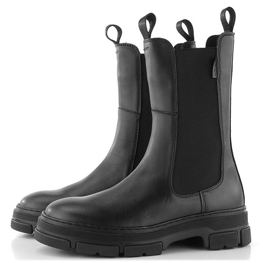 Gant vysoký chelsea kotník na hrubé podešvi Monthike Black 25541435