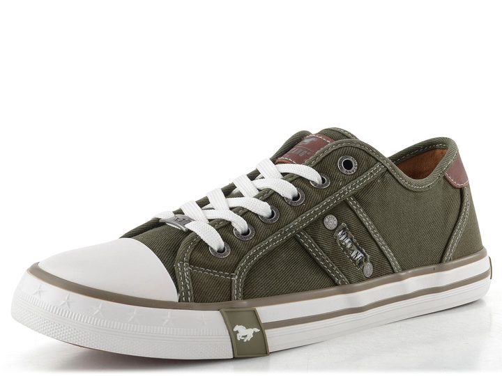 Mustang pánské plátěné tenisky khaki 26M0151005