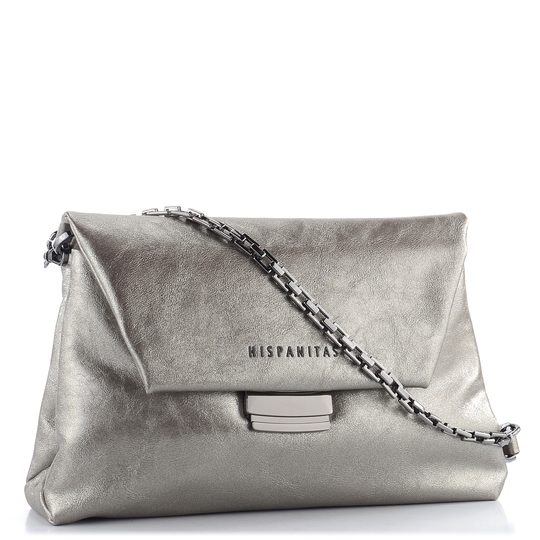 Hispanitas metalická klopová kabelka Acero BI243541