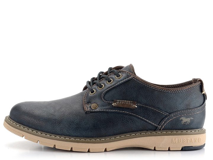 Mustang pánské šněrovací polobotky Navy 4105-303-820