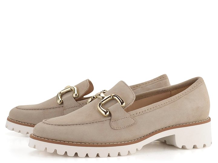 Ara semišové mokasíny Kent Sand 12-31237-08