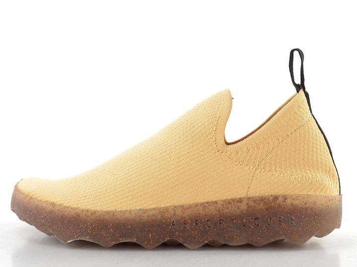 Asportuguesas prozouvací úpletové polobotky Care butter cream P018019032