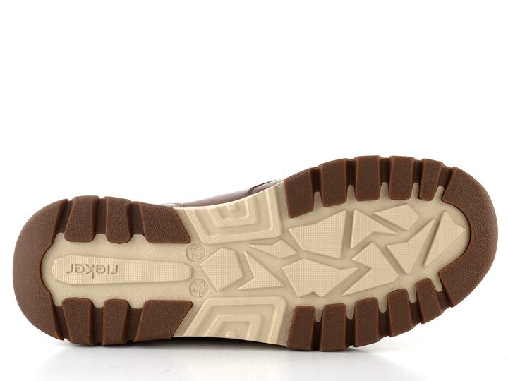 Rieker pánske šnurovacie poltopánky hnedé B9301-25