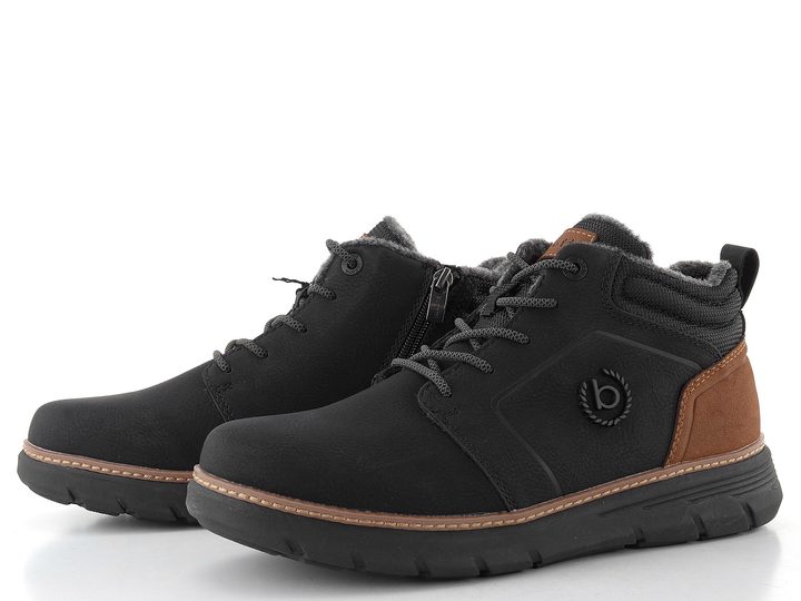 Bugatti pánska ľahká členková obuv čierna 331-AP030-5000