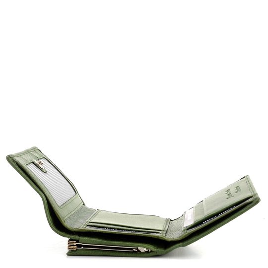 Lagen dámská peněženka rámečková zelená LG-2131