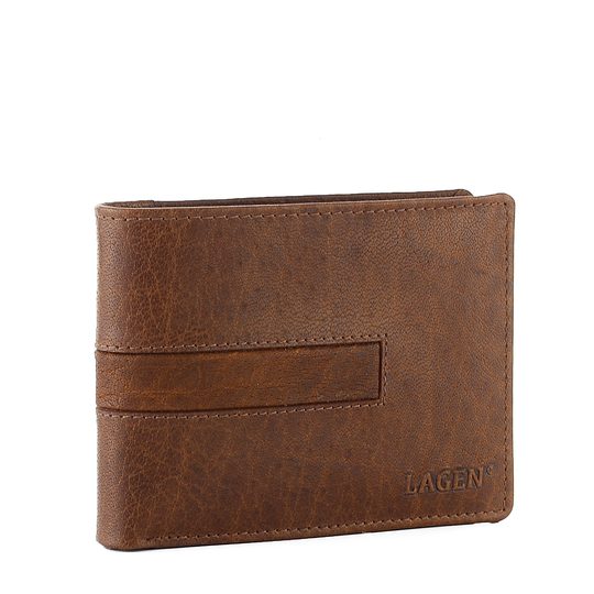 Lagen peňaženka hnedá na šírku 4980