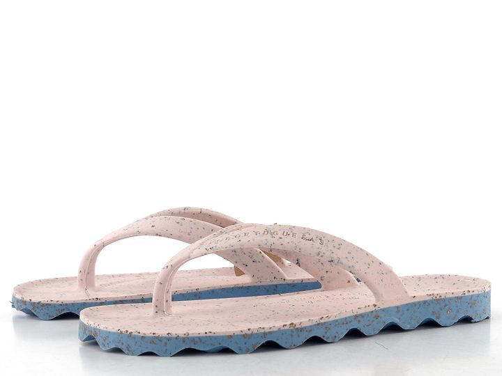 Asportuguesas dámské žabky Earth L, pink/sky blue P018289017