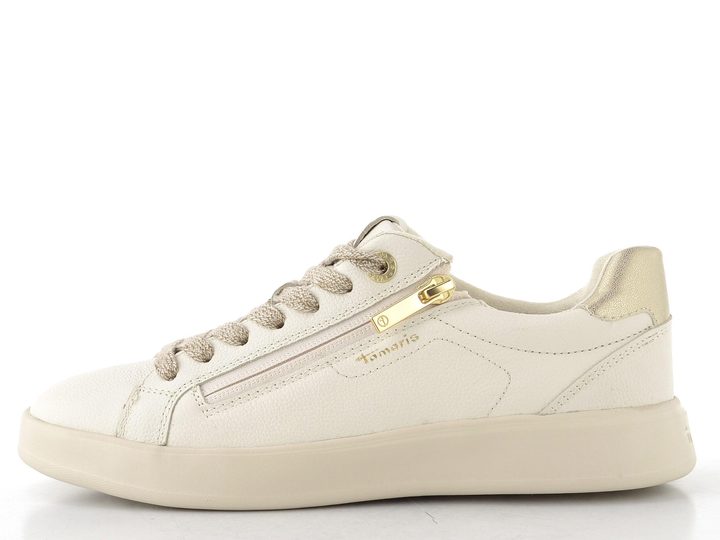 Tamaris tenisky se zipem offwhite 1-23709-44