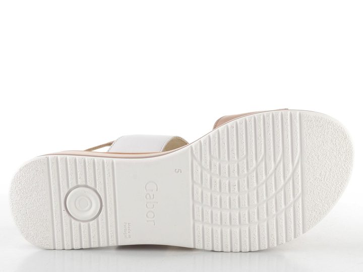 Gabor sandály na platformě rose/weiss 62.744.58