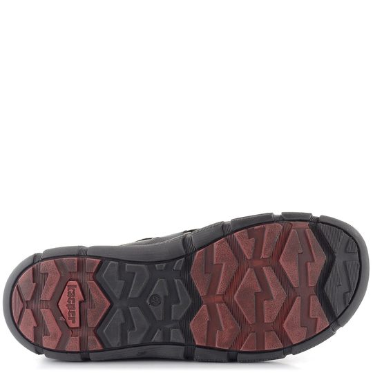 Kacper pánska vyteplená členková obuv tmavo hnedá 3-1249