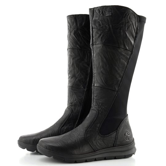 Rieker černé kozačky s membránou Z0067-00