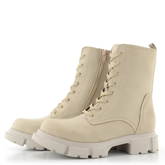 Bugatti kotník na hrubé podešvi vyšší Offwhite 411-A0W30-3500