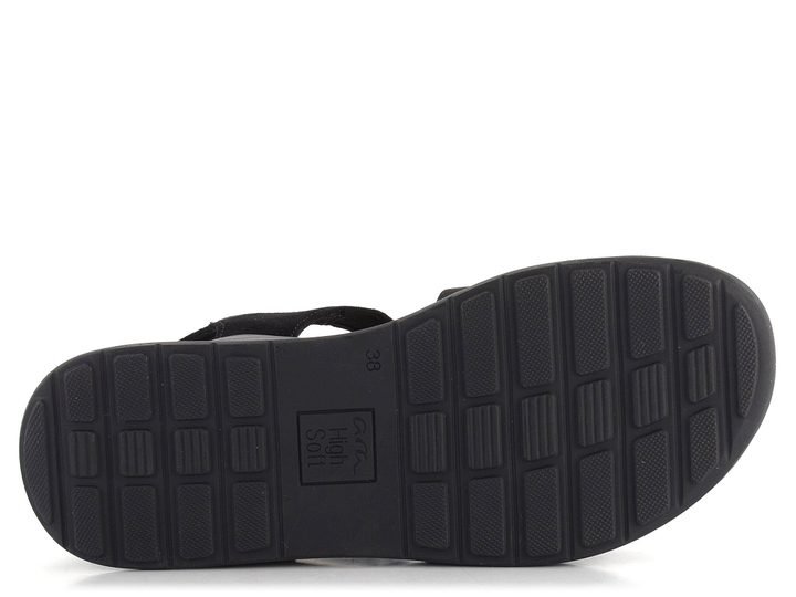 Ara dámské semišové sandály Osaka černé 12-34805-01