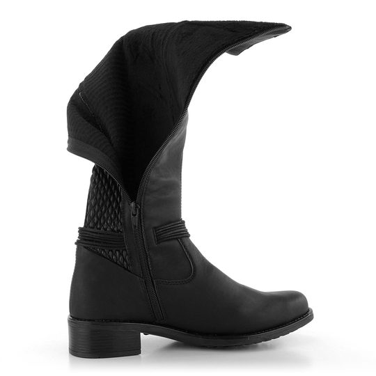 Rieker kozačky černé na úzké lýtko XS Z7362-00