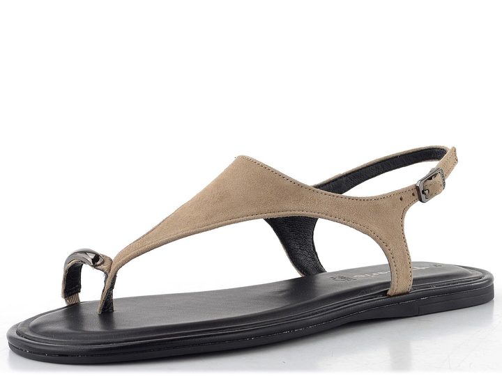 Tamaris sandály/žabky taupe 1-28142-46