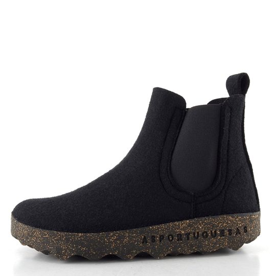 Asportuguesas nazúvacia členková obuv Caia black P018084036