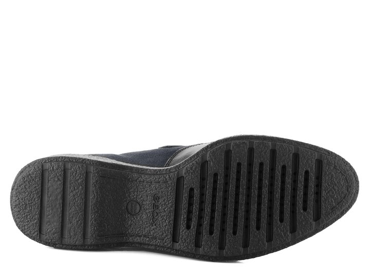 Geox poltopánky metalické kombinované antracit D745WC0CG23