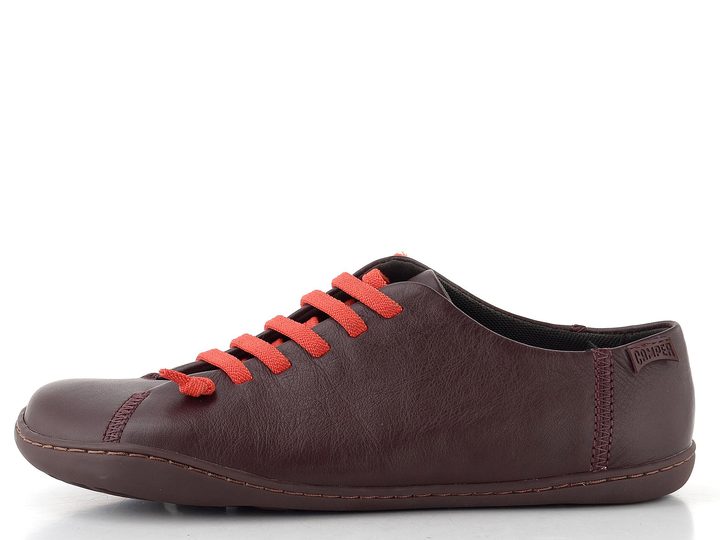 Camper prozouvací polobotky Peu burgundy K200514-064