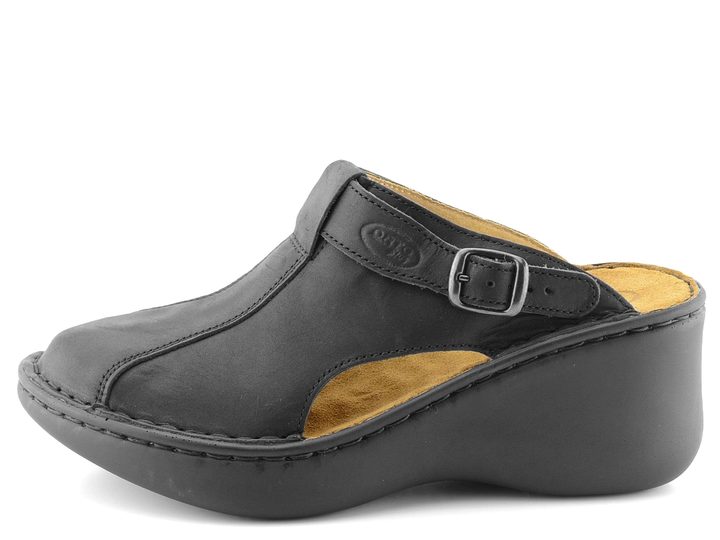 Orto Plus pantofle sandály černé