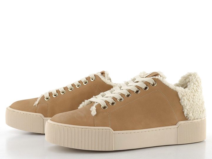 Högl sneakers polobotky s beránkem nougat 0-103642-2700