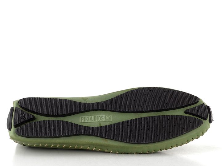 Pikolinos prořezávané baleríny Jerez mint green 578-4976