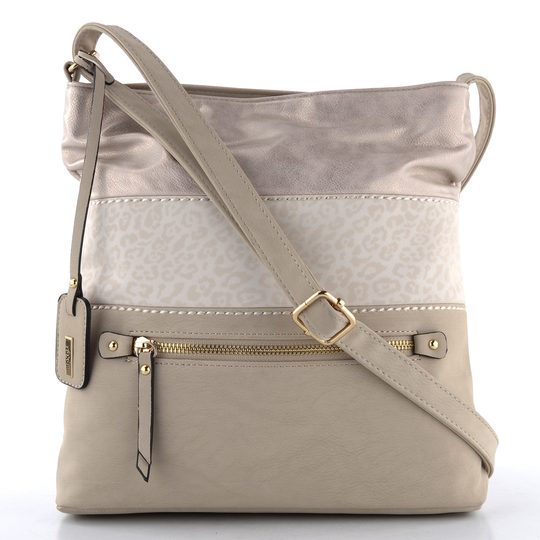Rieker crossbody kabelka kombinovaná béžová H1301-60
