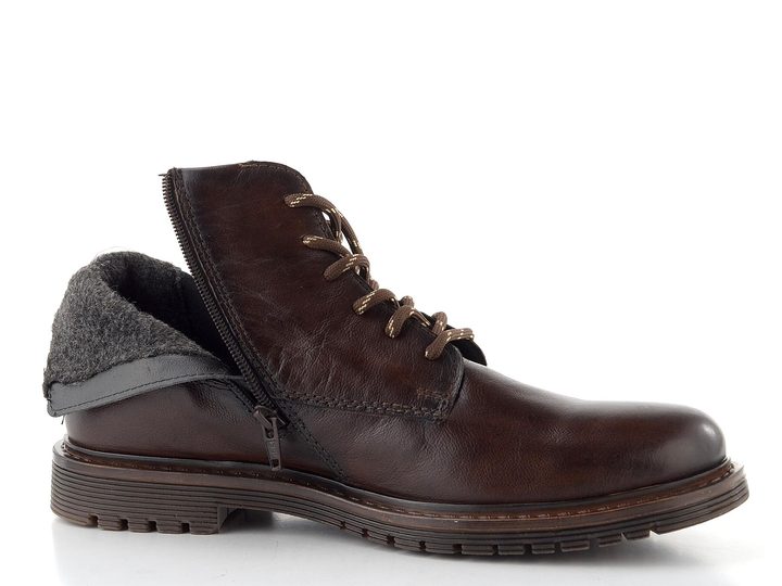 Bugatti pánský kotník tmavě hnědý 325-ATE32-1000