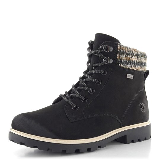 Remonte šněrovací kotník s membránou černý D8487-03