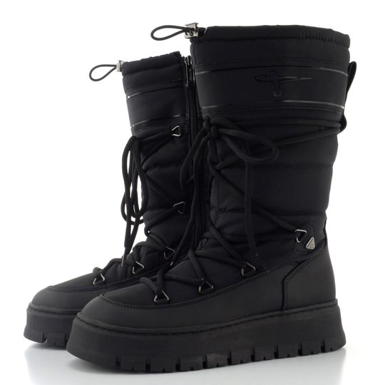 Tamaris kozačky/sněhule black 1-26467-47