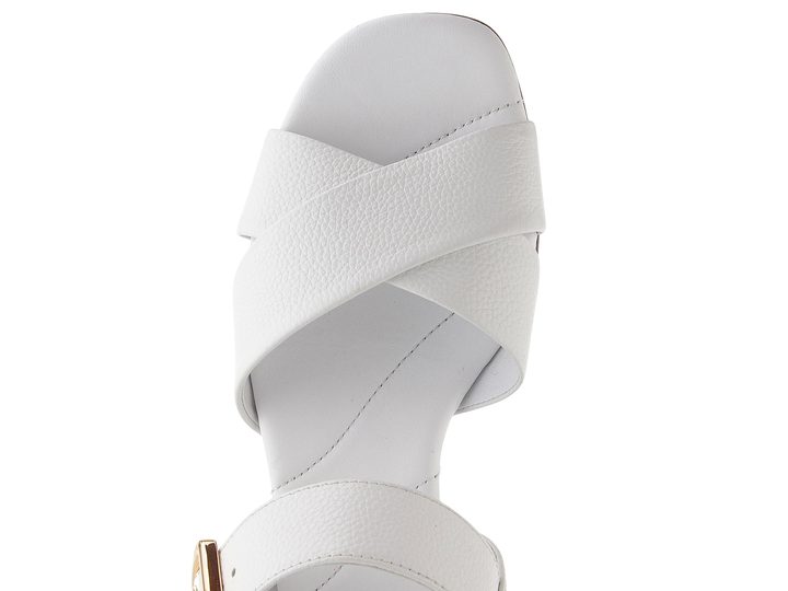 Högl luxusní sandály na podpatku creme 9-102623-1200
