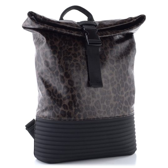 Rieker městský batoh s vrchní sponou a leopardím vzorem H1426-25
