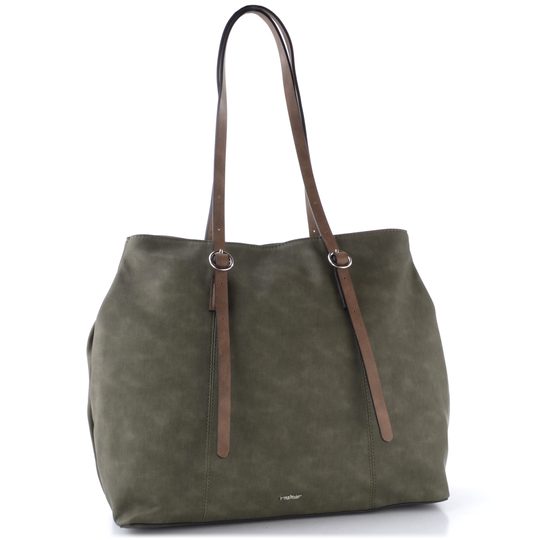 Rieker shopper kabelka khaki/hnědá H1028-54