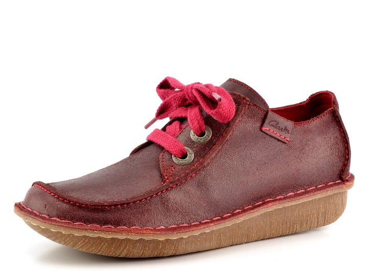 Clarks polobotky vínové Funny Dream