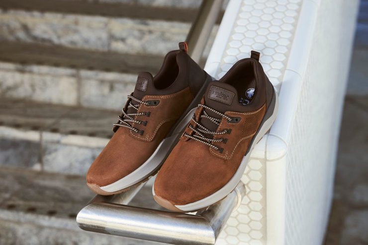 Rieker pánské polobotky noce/moro/braun 06050-22