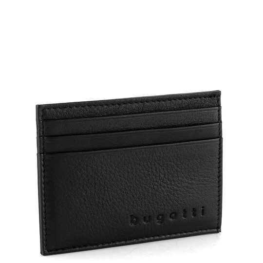 Bugatti vreckové puzdro na karty čierne 49118201