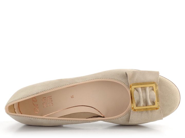 Ara dámské semišové baleríny Sardinia Sand 12-31328-08