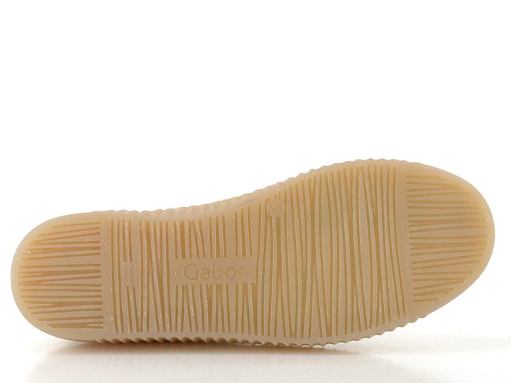 Gabor kožené polobotky se zipy latte 83.334.20