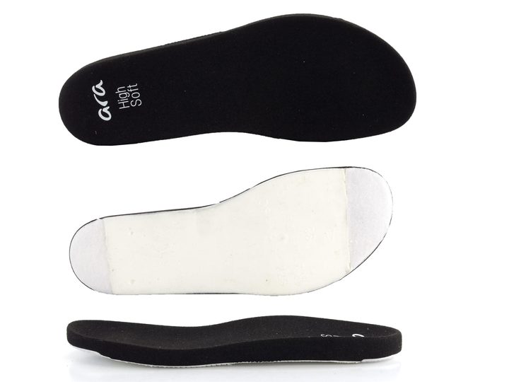 Ara dámské semišové sandály Osaka černé 12-34805-01