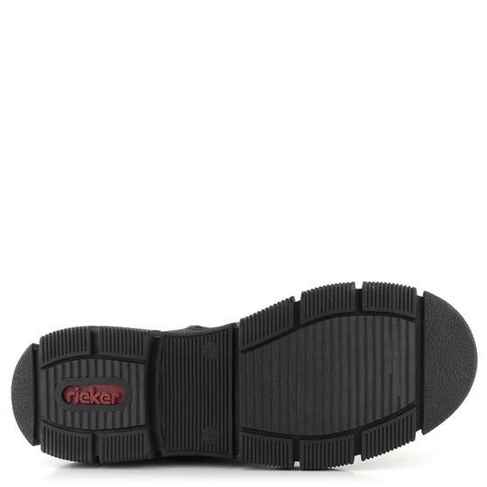 Rieker vyššia šnurovacia členková obuv so zipsom X3400-00