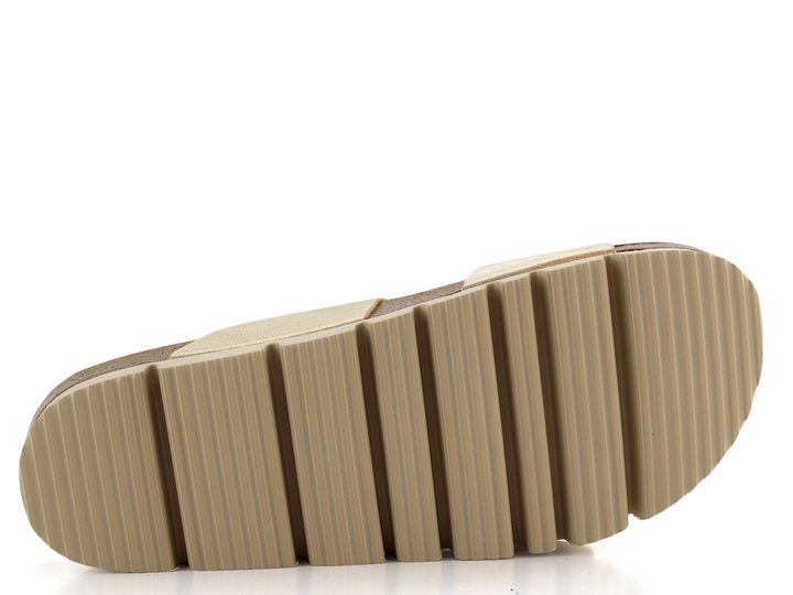 BIO Life pantofle fuzbetové metalické zlaté 2011.Pisa/650