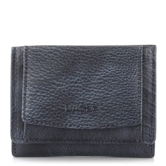 Malá kožená peněženka s kapsičkou na mince šedá W-2031/R