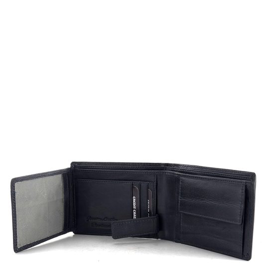 Pánská luxusní peněženka tmavě šedá LG-2111