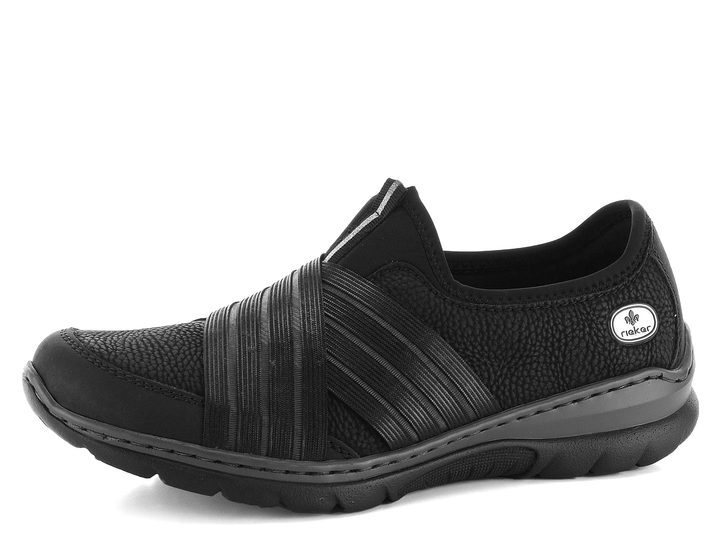 Rieker poltopánky Sneakers čierne L32T0-00